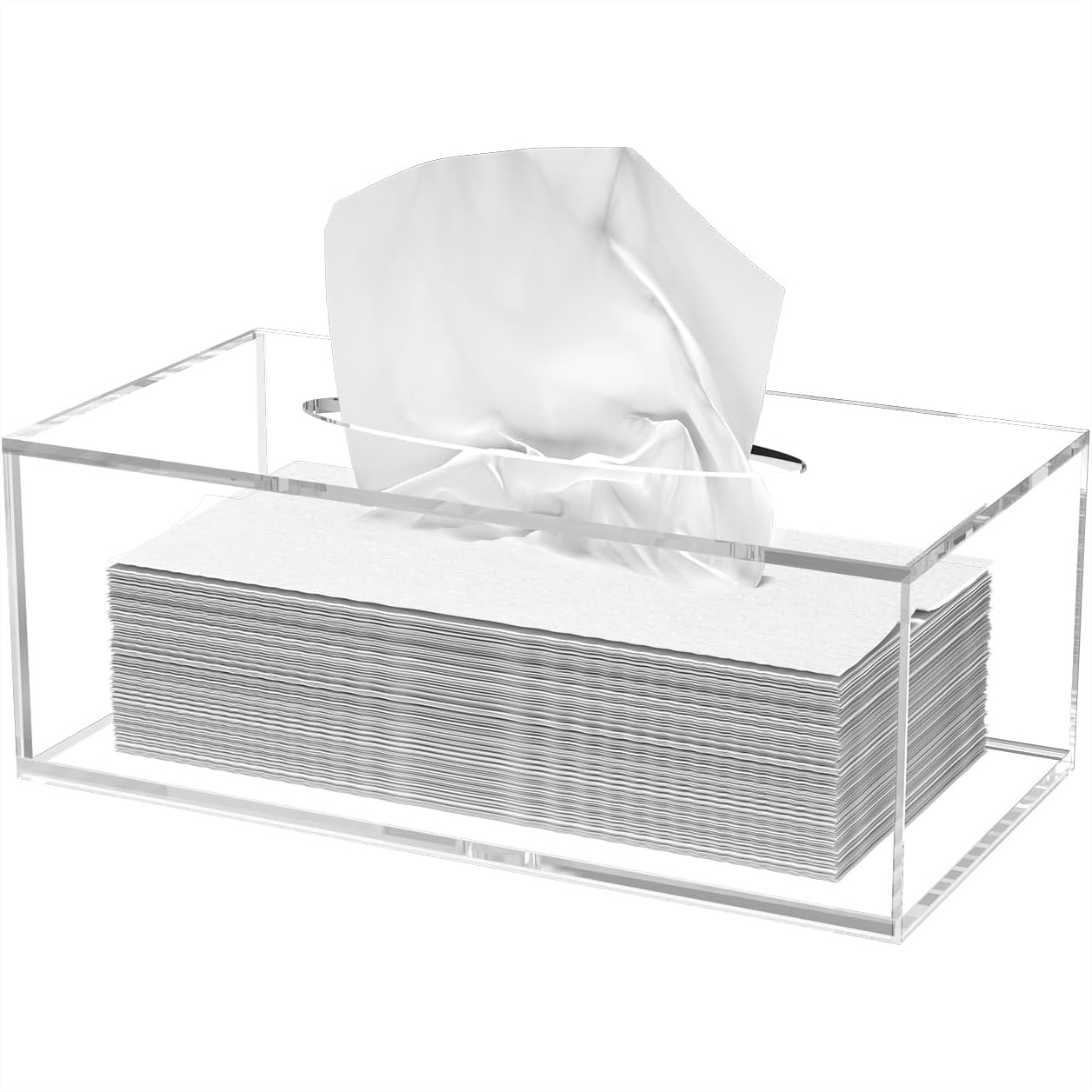 Home Bathroom Images - Acrylic Tissue Box Cover for Car,