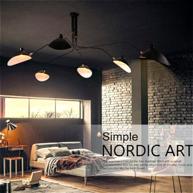 Home Bathroom Lighting Design - Modern Minimalist LED Hanging Lamp Creative