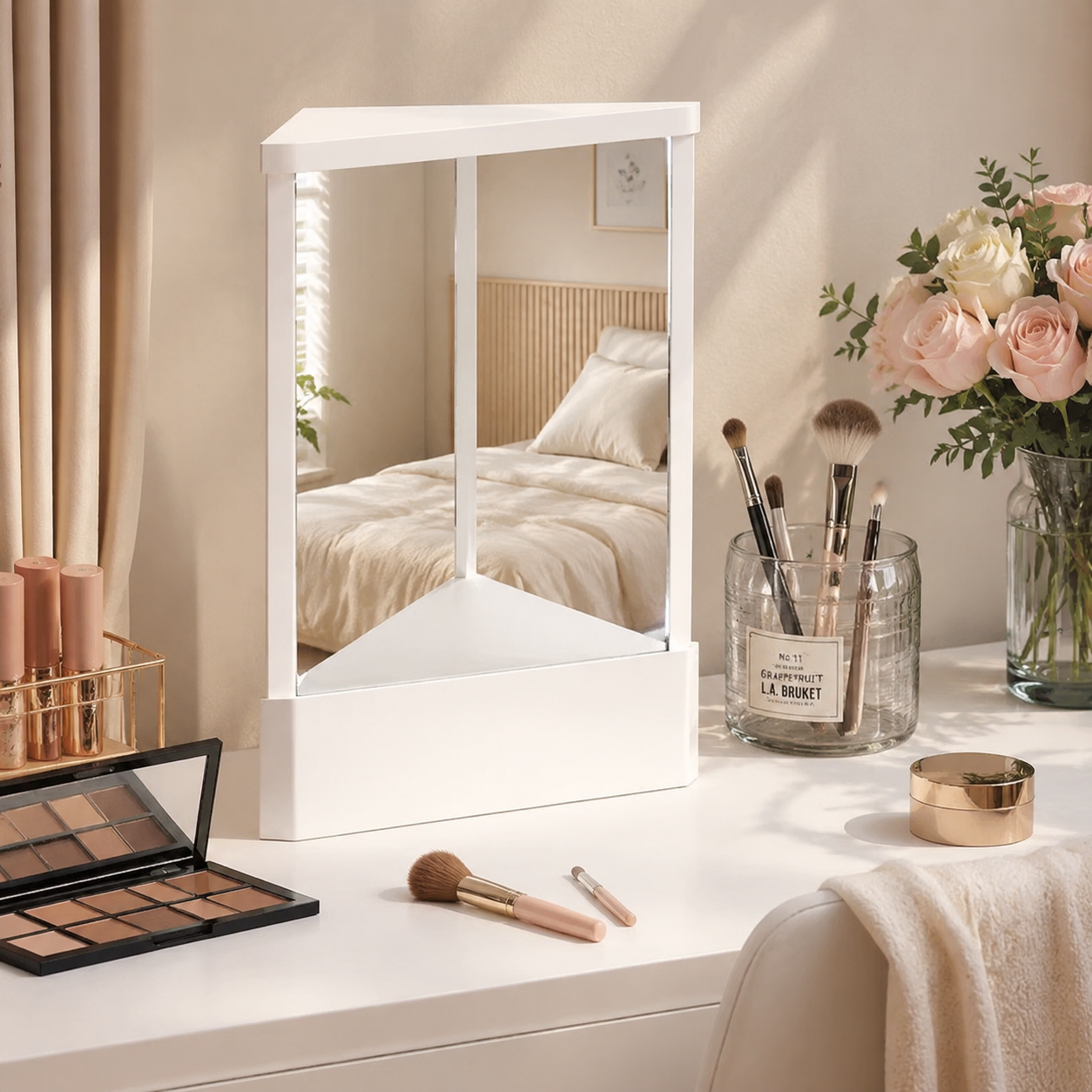 Home Bathroom Images - True Mirror Non Reversing Real Image