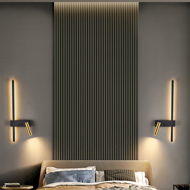 Home Bathroom Lighting Design - Adjustable With Switch LED Wall Sconce