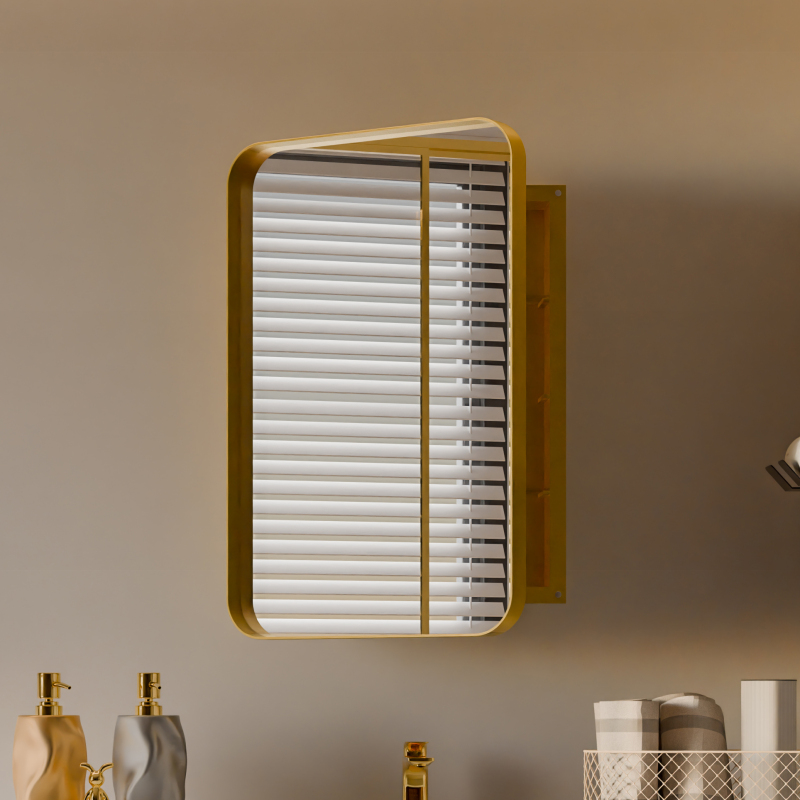 20x30 Inch Recessed Metal Fram - огляд і ціна Bathroom Cabinet Mirror