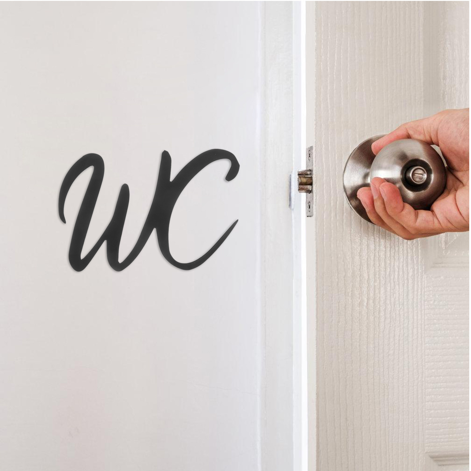 Bathroom Sign Toilet Door Sign - огляд і ціна Home Bathroom Signs