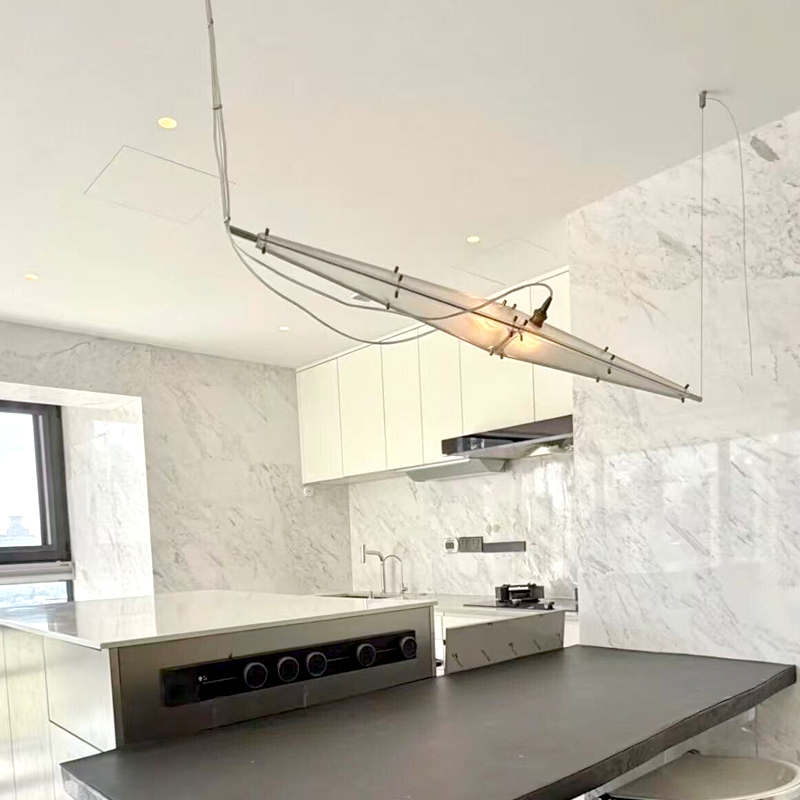 LED Glass Chandelier Minimalis - огляд і ціна Home Bathroom Lighting Design