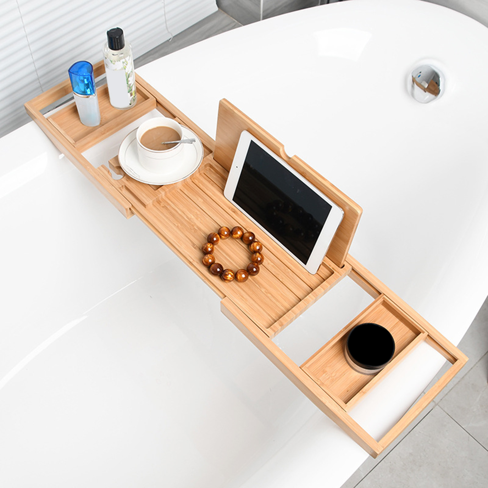 Bathtub Rack Bridge Storage Or - огляд і ціна Bath Caddy Tray