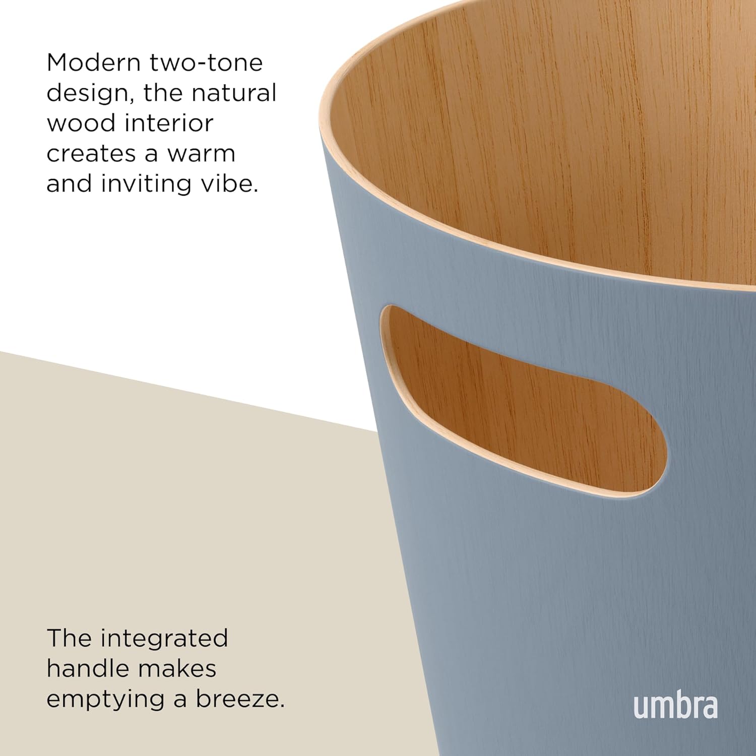 Modern Wooden Trash Can Wasteb - огляд і ціна Home Bathroom Images