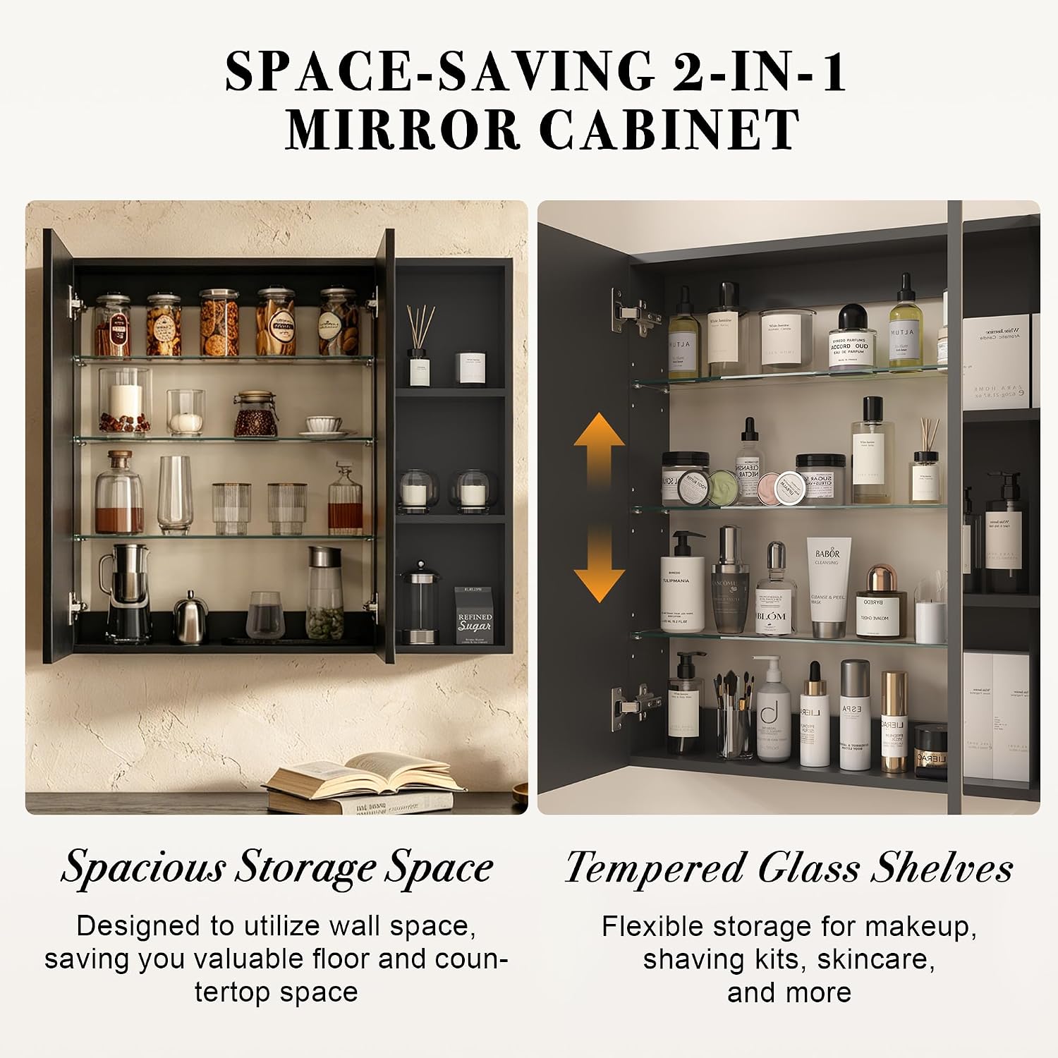 Modern Frameless Medicine Cabi - огляд і ціна Bathroom Cabinet Mirror