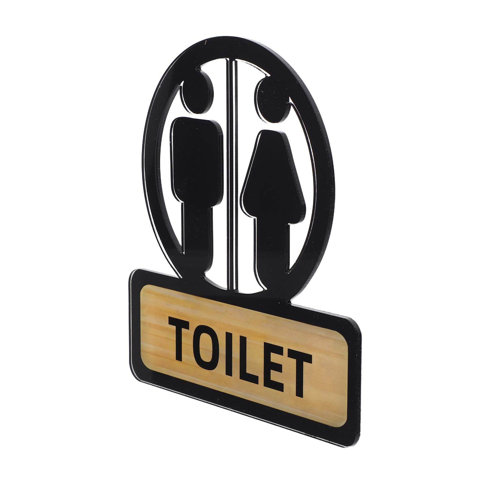 Toilet Signs for Ladies and Ge - огляд і ціна Home Bathroom Signs