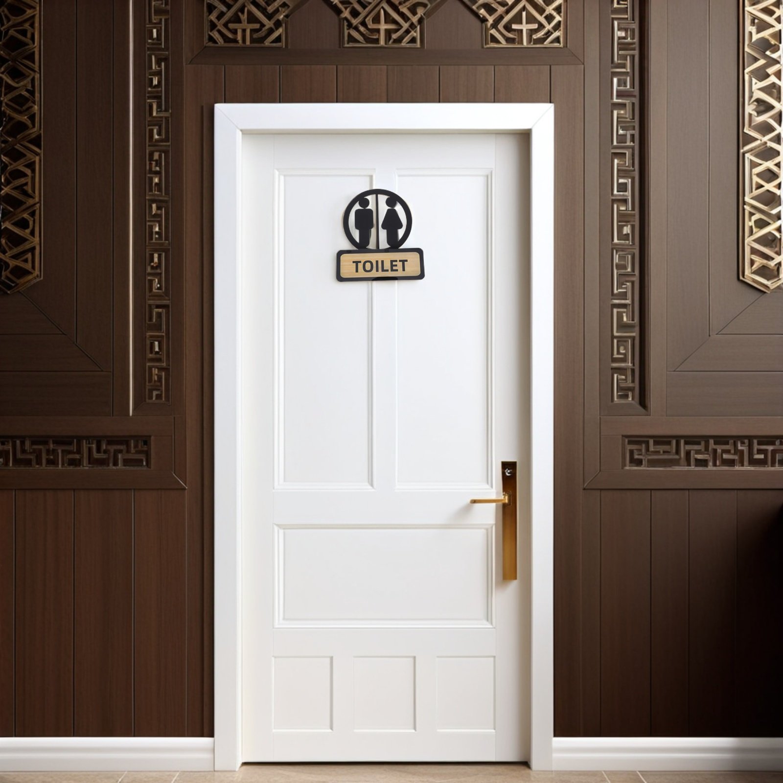 Toilet Signs for Ladies and Ge - огляд і ціна Home Bathroom Signs