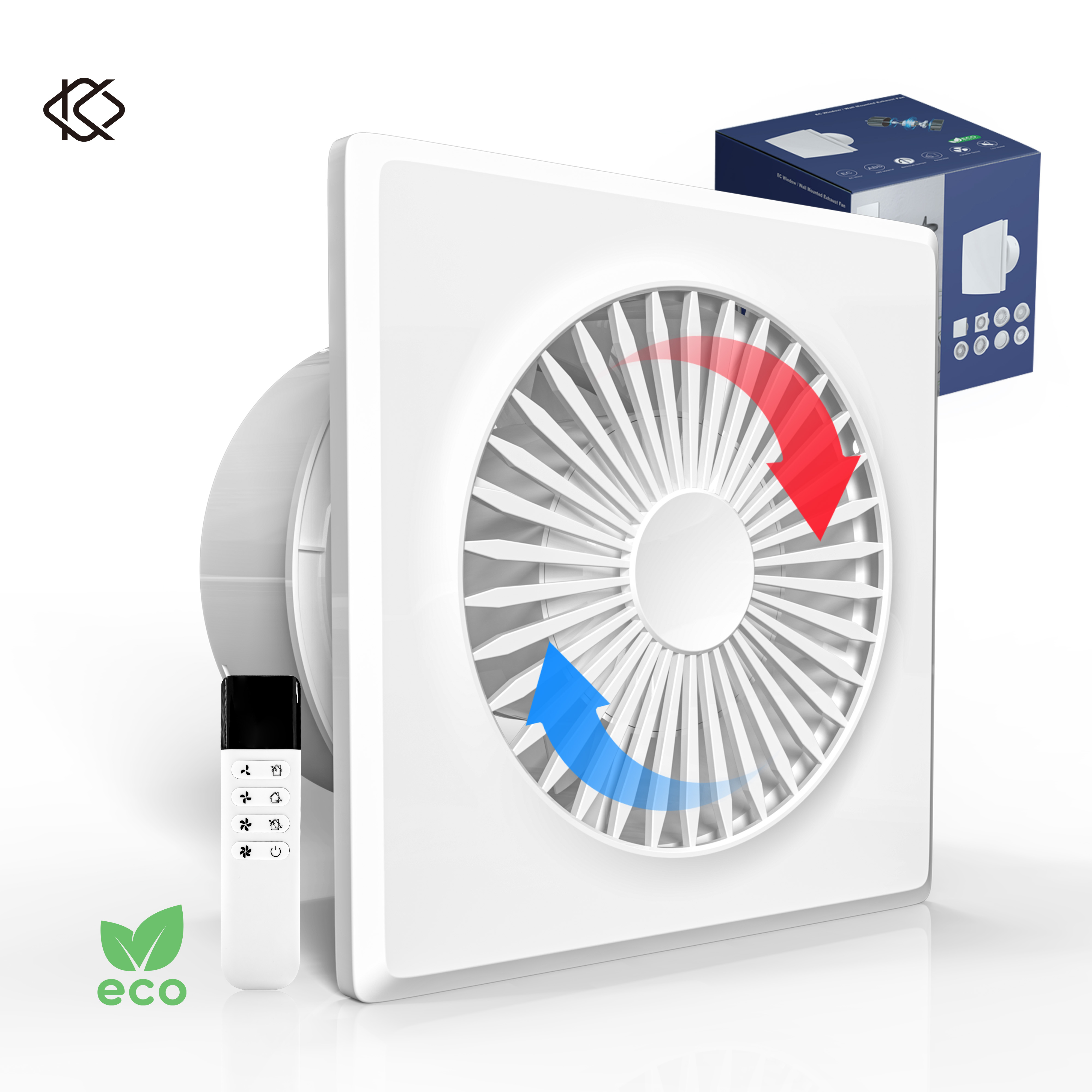 KCvents Reversible Ventilator  - огляд і ціна Home Bathroom Vent