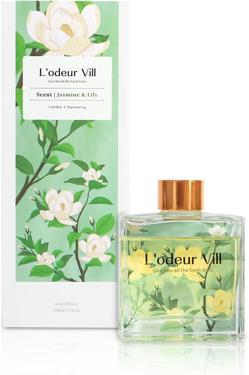 Jasmine Lily Reed Diffuser Set - огляд і ціна Home Bathroom Images