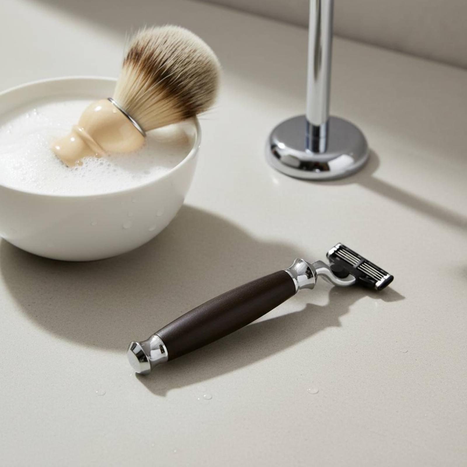 Badger Brush Shaving Set Easy  - огляд і ціна Home Bathroom Cleaning Kit