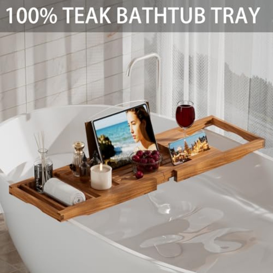 Premium Bathtub Tray Caddy Exp - огляд і ціна Bath Caddy Tray