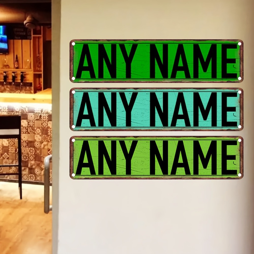 2D Flat 16 Colors Custom Alumi - огляд і ціна Home Bathroom Signs