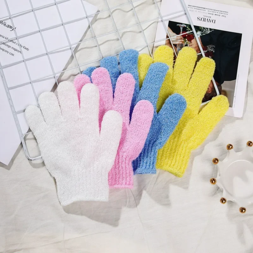 Body Cleaning Gloves Washcloth - огляд і ціна Home Bathroom Cleaning Kit