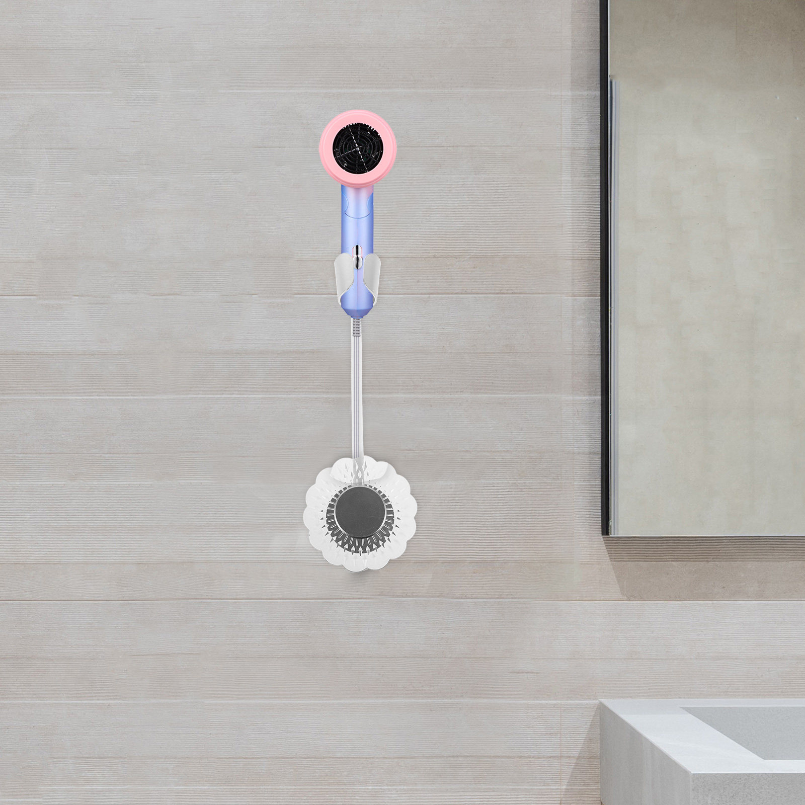 Hair Dryer Stand Holder Floor  - огляд і ціна Home Bathroom Hand Dryer