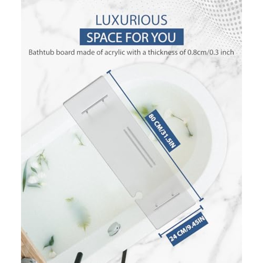 Acrylic Bathtub Tray Bathtub T - огляд і ціна Bath Caddy Tray