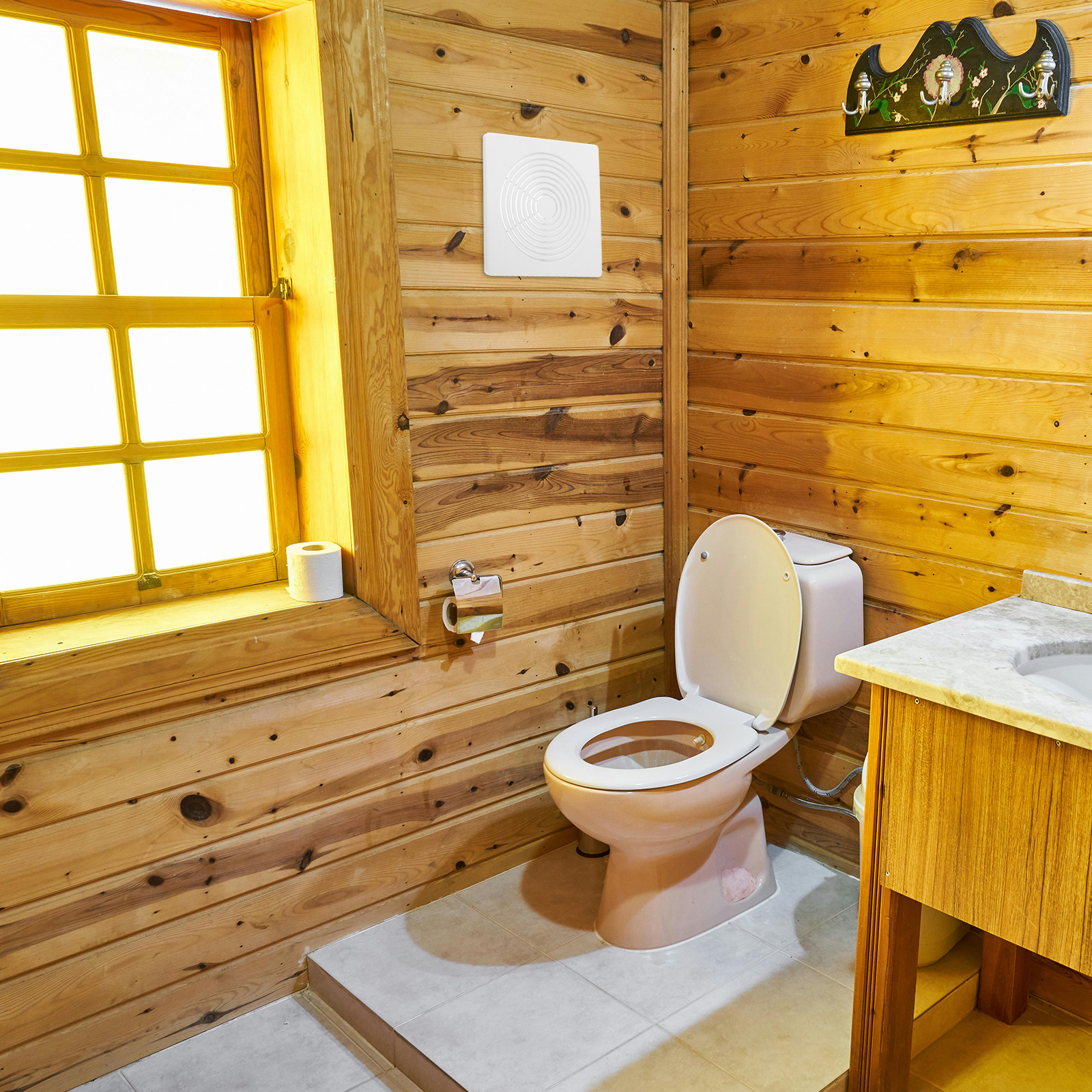 Bathroom Exhaust Fan Cover Squ - огляд і ціна Home Bathroom Vent Fans