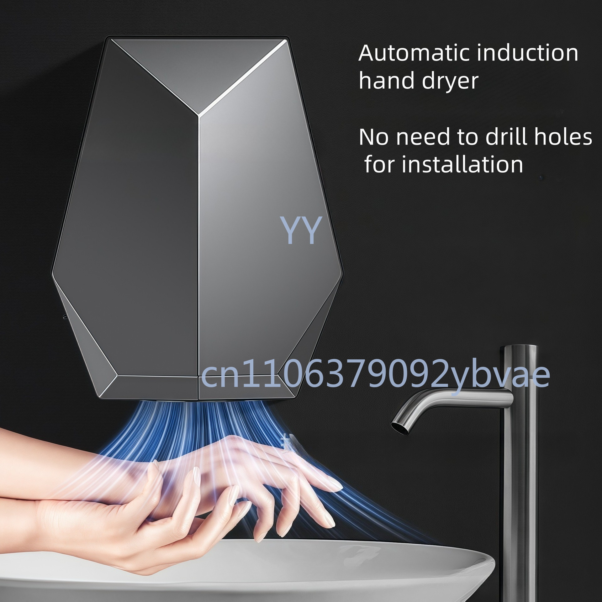 Intelligent Automatic Inductio - огляд і ціна Home Bathroom Hand Dryer