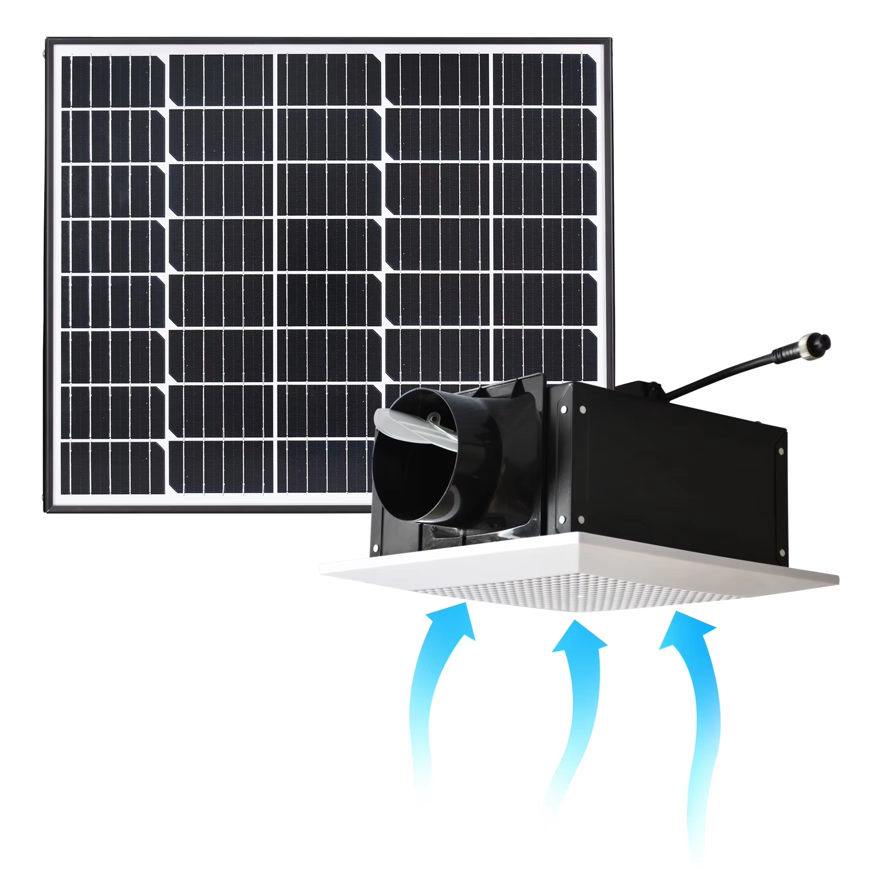 Bathroom Restroom Solar Ceilin - огляд і ціна Home Bathroom Vent Fans