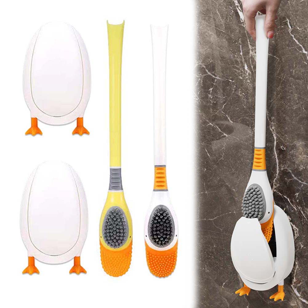 1PC Silicone Toilet Brush With - огляд і ціна Home Bathroom Cleaning Kit
