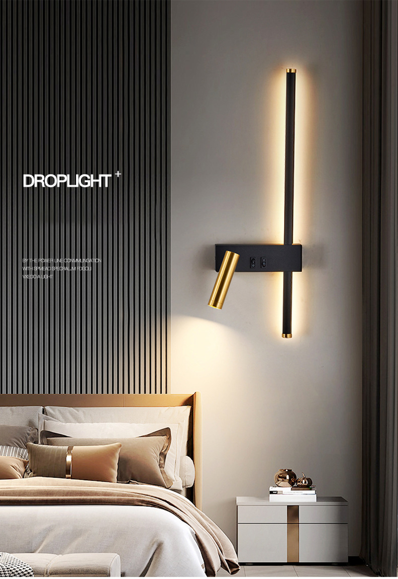 Adjustable With Switch LED Wal - огляд і ціна Home Bathroom Lighting Design