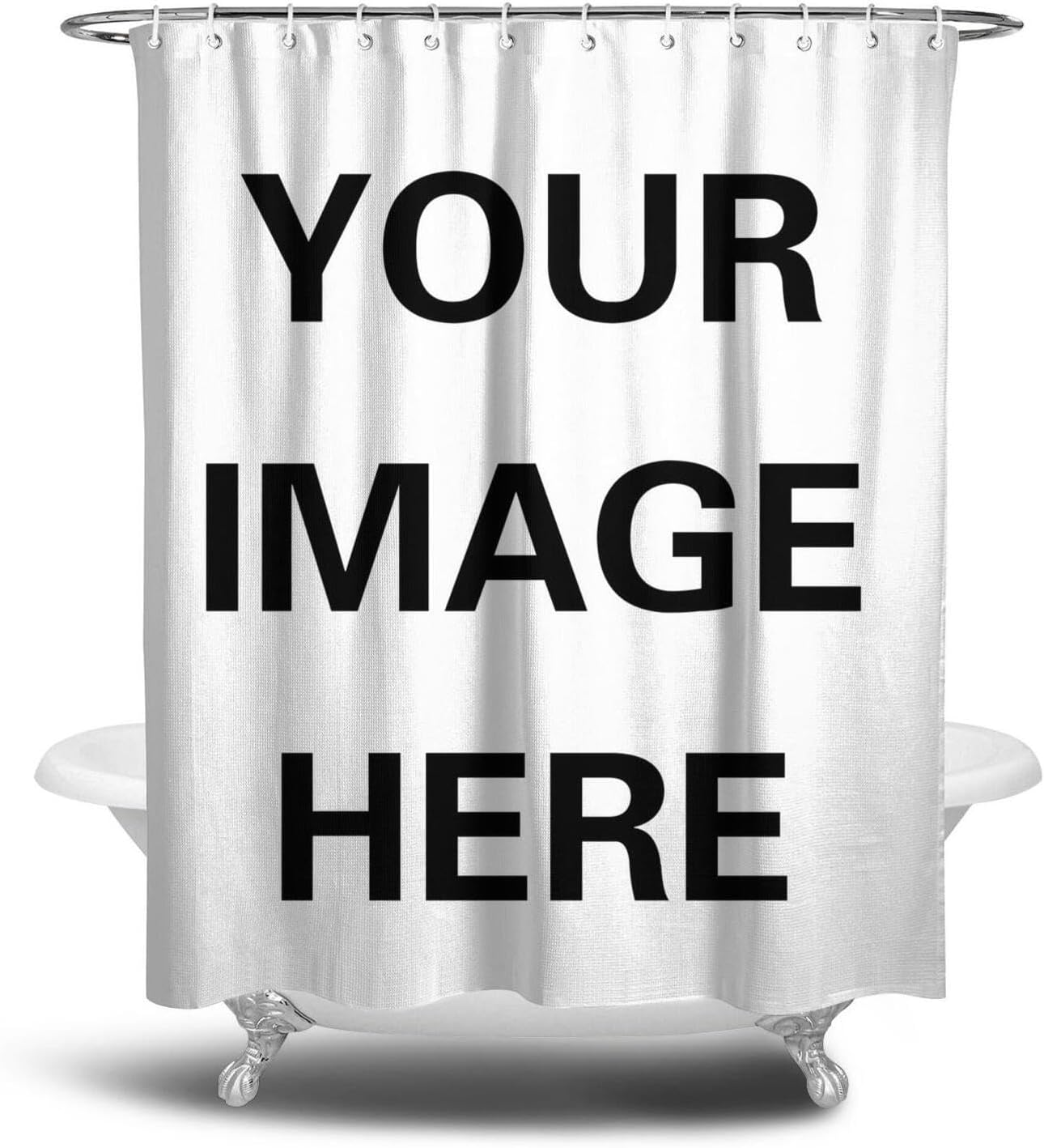 Custom Personalized Shower Cur - огляд і ціна Home Bathroom Images