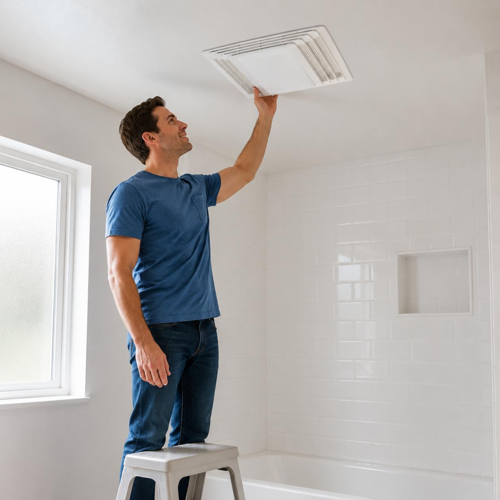 Bathroom Exhaust Fan Cover Too - огляд і ціна Home Bathroom Vent Fans