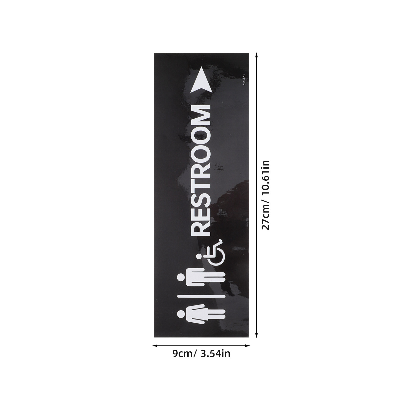 5Pcs Self-Adhesive Bathroom Do - огляд і ціна Home Bathroom Signs