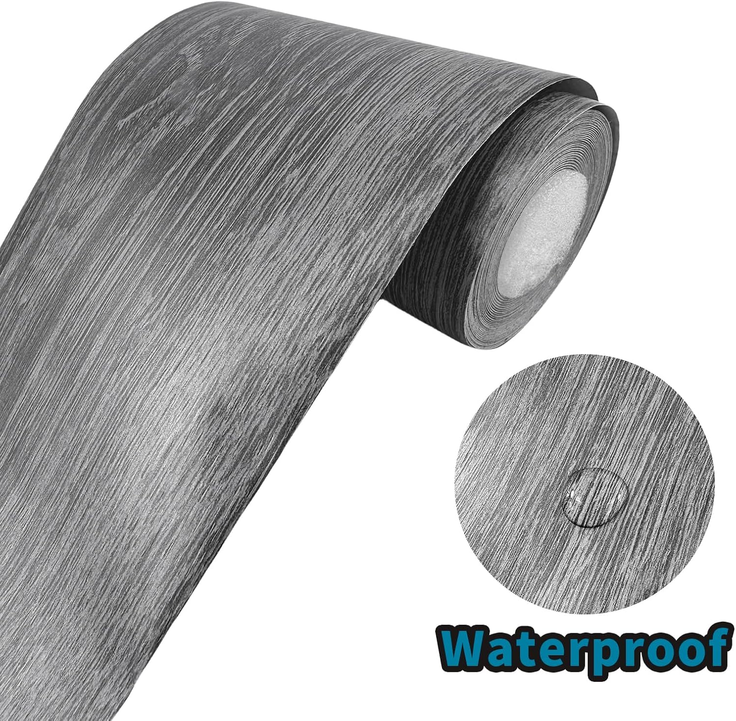 Dark Grey Wood Grain 3D Peel a - огляд і ціна Home Bathroom Images