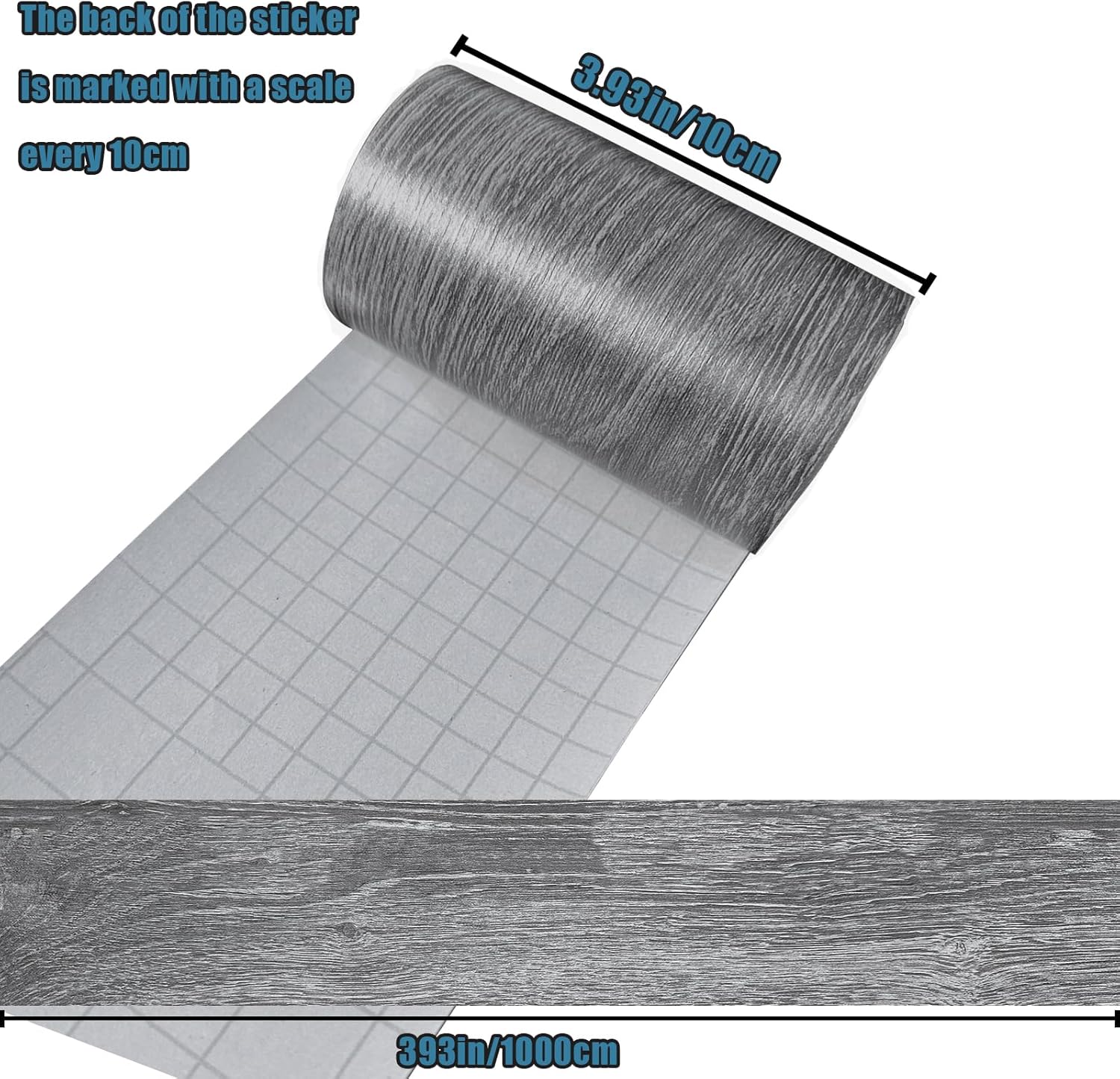 Dark Grey Wood Grain 3D Peel a - огляд і ціна Home Bathroom Images