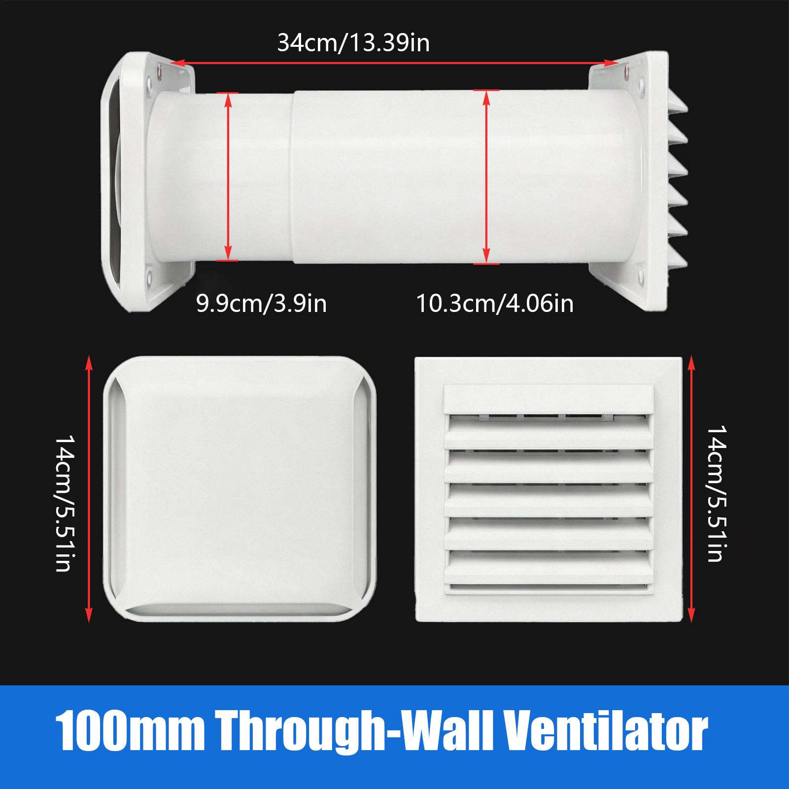 Wall Exhaust Vent Kit Through- - огляд і ціна Home Bathroom Vent Fans