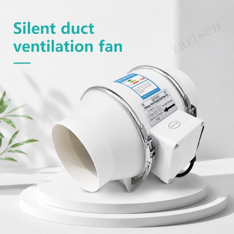 4/5/6 Inch Mixed Flow Inline F - огляд і ціна Home Bathroom Vent Fans