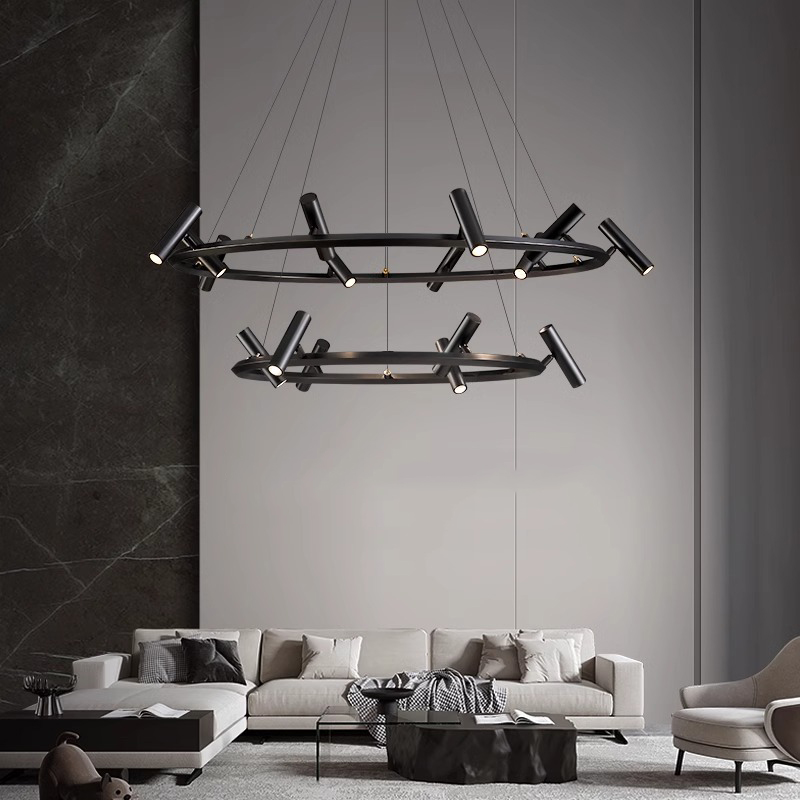 Modern Creative Round LED Pend - огляд і ціна Home Bathroom Lighting Design