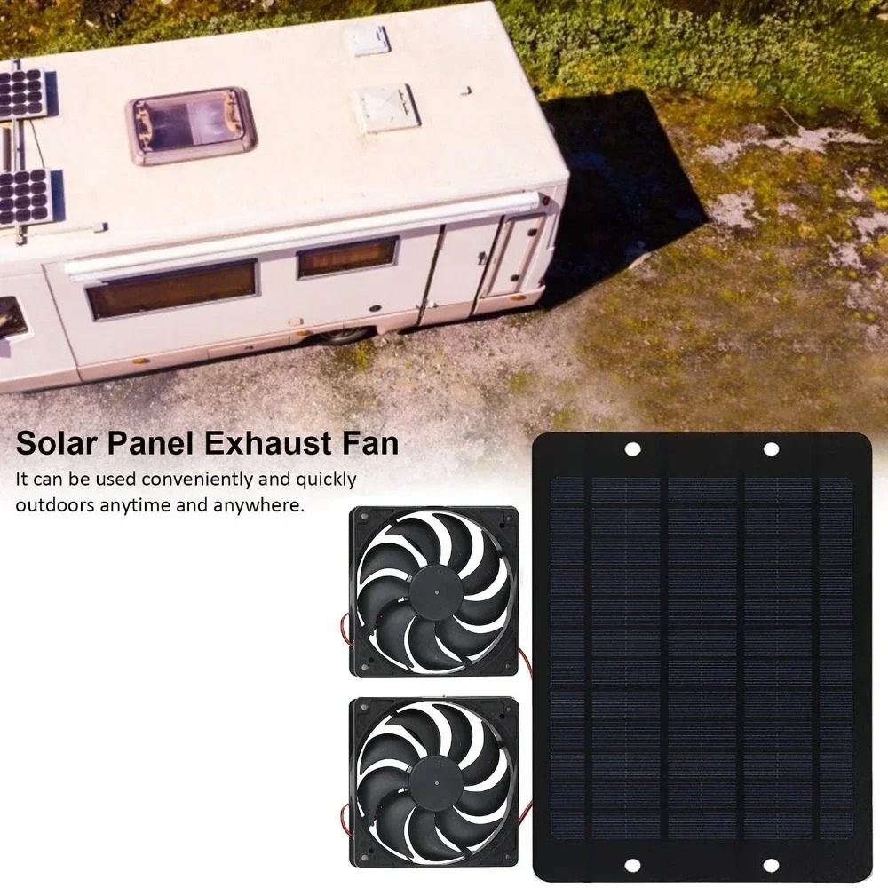24/7 10W 12V Solar Exhaust Fan - огляд і ціна Home Bathroom Vent