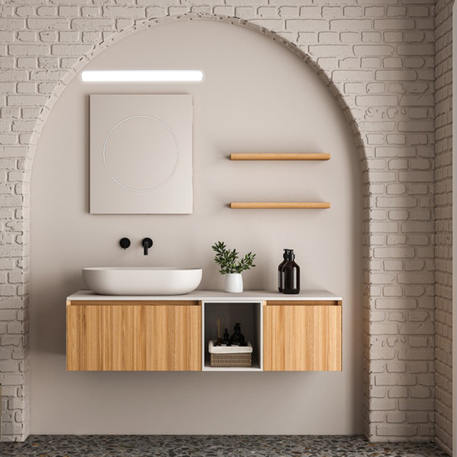 Led Light Fixtures Ceiling Mou - огляд і ціна Bathroom Cabinet Mirror