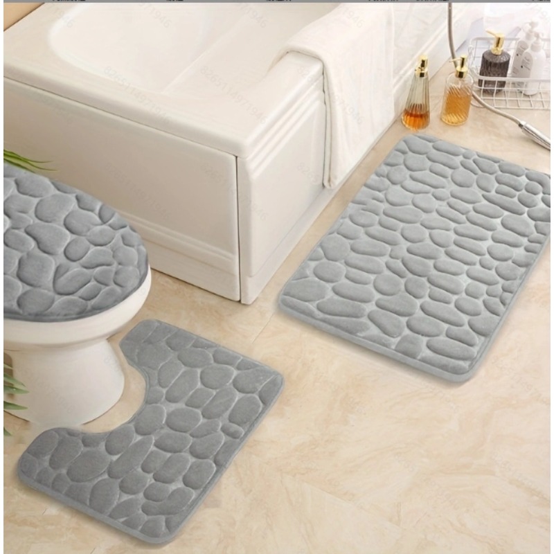 2pcs/set Coral Fleece Bathroom - огляд і ціна Home Bathroom Cleaning Kit