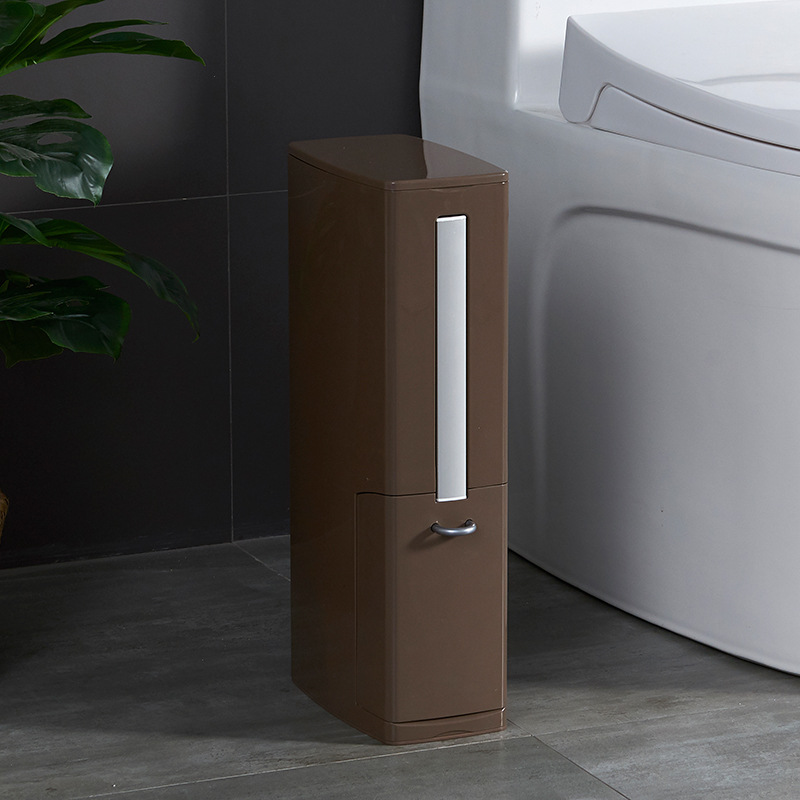 Plastic Narrow Trash Can Integ - огляд і ціна Home Bathroom Cleaning Kit