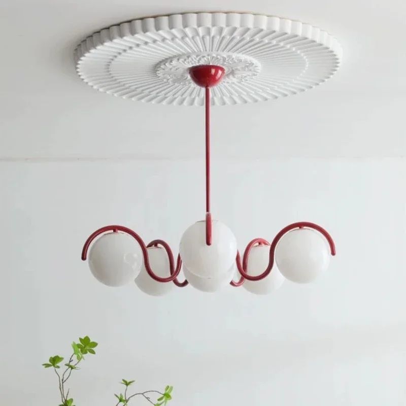 Modern Creative LED Ceiling Ch - огляд і ціна Home Bathroom Lighting Design